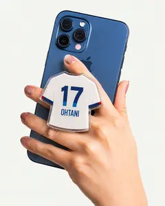 Dodgers Style No.17 Jersey Shape City Connect 2026 Phone Grip Stand For Smartphone, Baseball Ohtani Fan Expandable