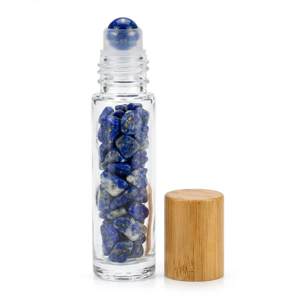 Lapis Lazuli Crystal Roller Bottle — 10ml Gemstone Oil Roller