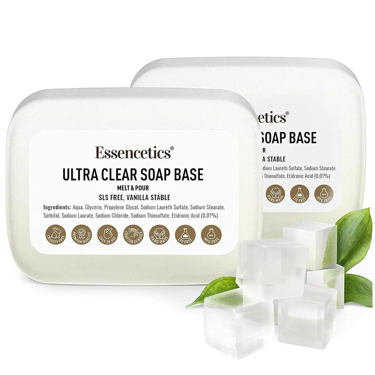 10 LB - Ultra Clear Glycerin Soap Base