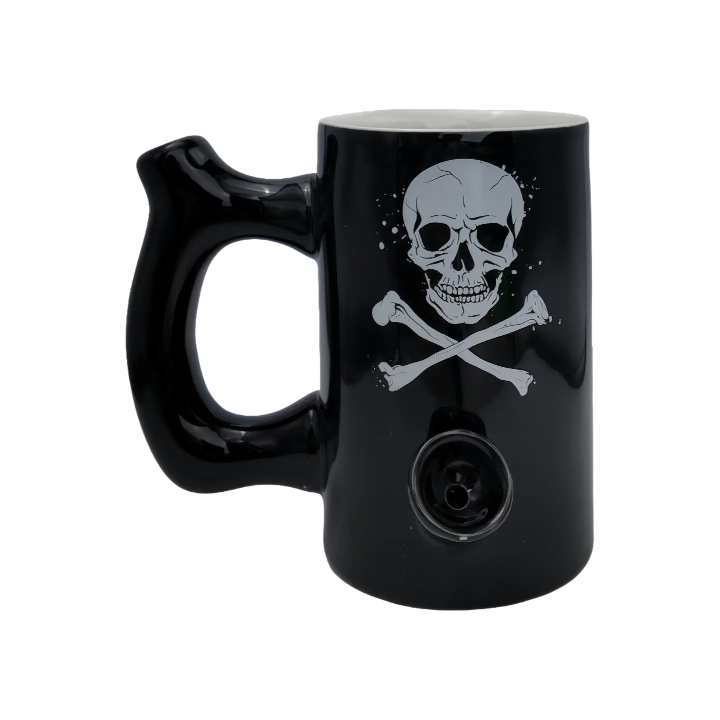 420Wake and Bake Coffee Mug Novelty Glazed Ceramic Coffee Pot Shaped Cup with Ergonomic Handle Dishwasher & Microwave Safe Father's Day Halloween Christmas Gifts for Coffee Lovers with Filters Black coffee mug cup