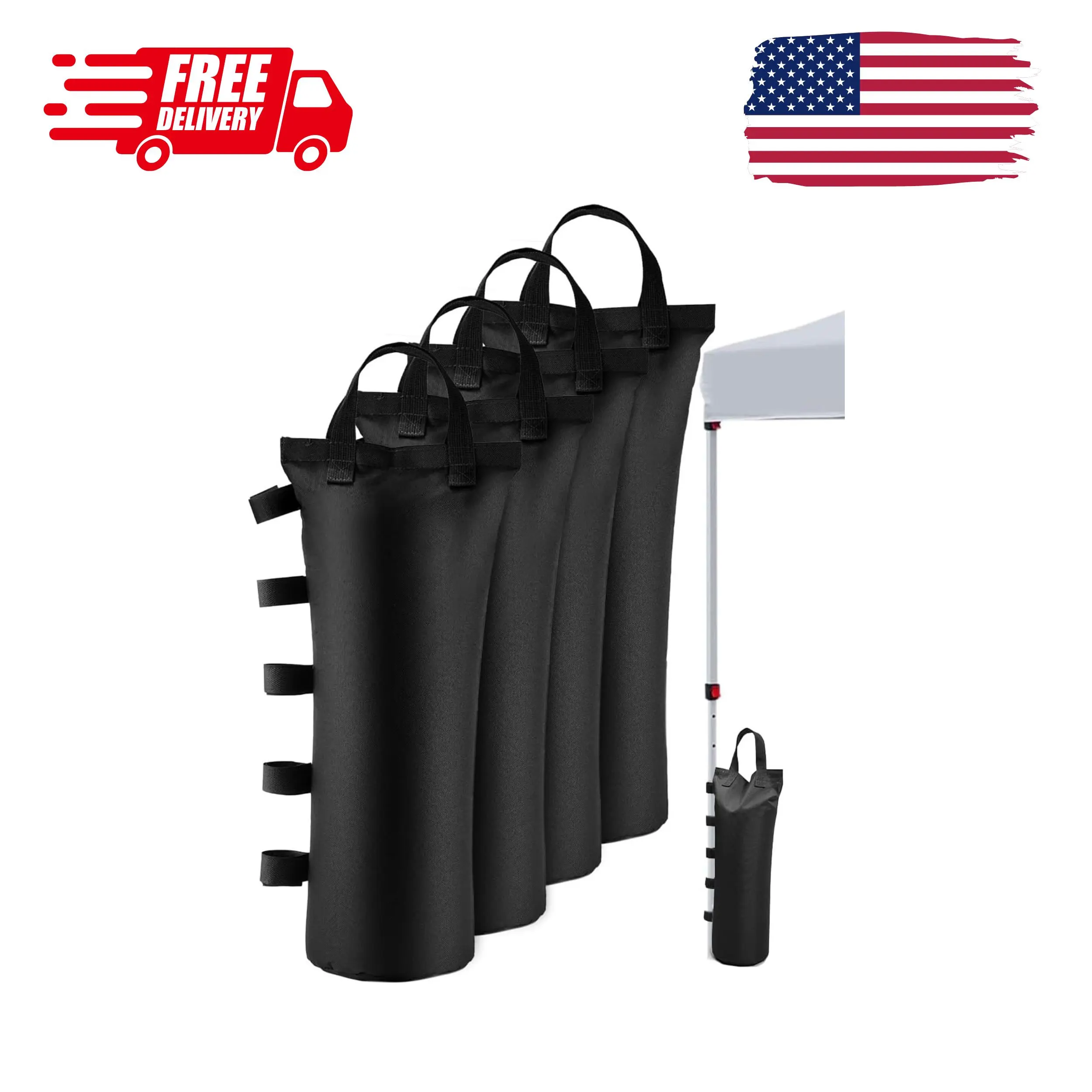 120LBS Extra Large Heavy Duty Canopy Weights Sand Bags, 4 Pack