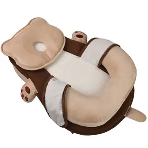 kvzkvz Baby Breastfeeding Nursing Pillow, Anti Overflow Feeding Support Pillow for Reducing Infant Spit-Up & Reflux, Hands-Free Safe Nursing Pillow with Fully Removable Washable Layers