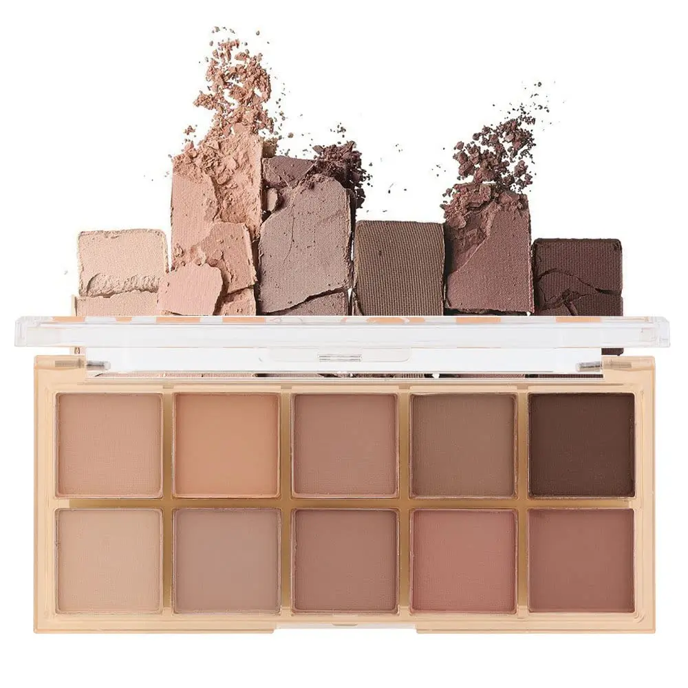 Matte Eyeshadow Palette,Neutral Nude Eye Shadow Palette,Long Lasting Waterproof Travel Size Makeup Pallete,Vegan,Cruelty -free
