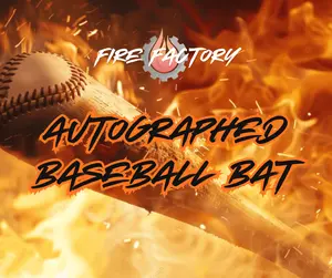 Pick Your Trio Signed Bat Βreak By Fire Factory