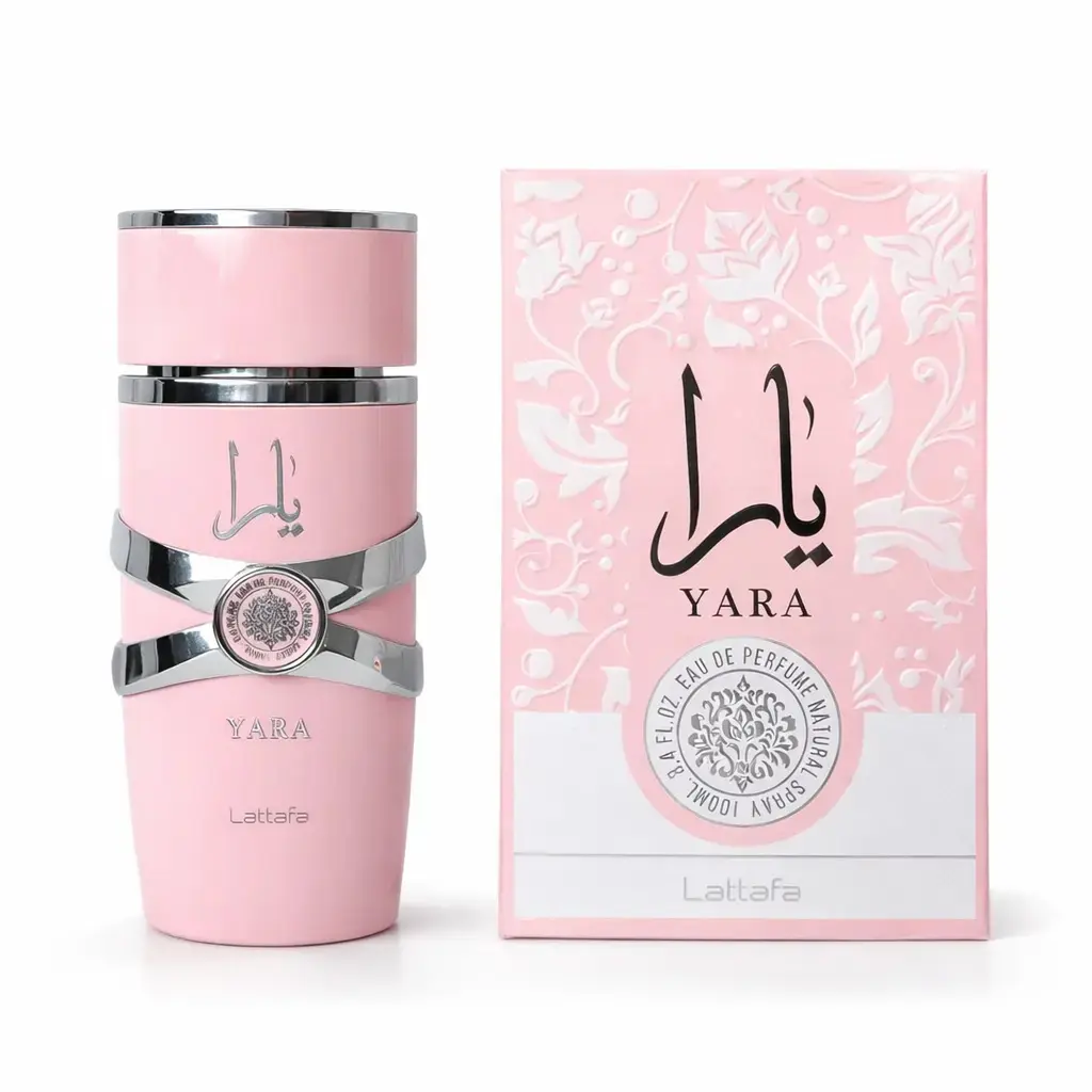 Lattafa Yara Eau de Parfum Spray 100ml (3.4 oz) by  – Vanilla Perfume for Women, Sweet Gourmand Fragrance, Long Lasting Perfume