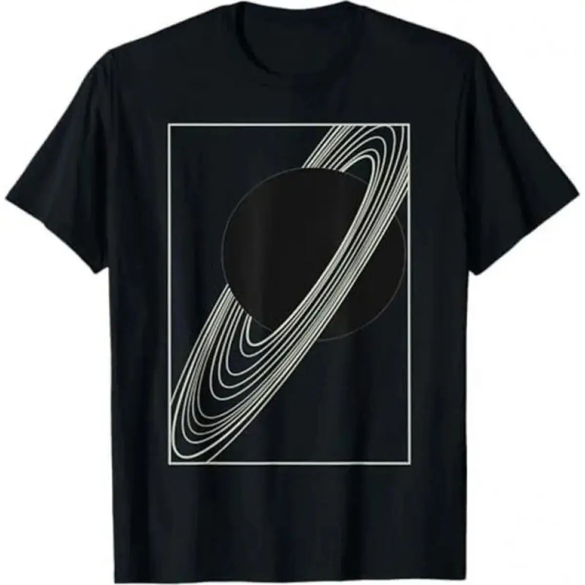 Rings of SATURN T-shirt , Astronomy Gifts for Men or Women, Hubble Telescope Tshirt, Galaxy Planet Print, Mens Graphic Tee Graphic tees Sleeve Top