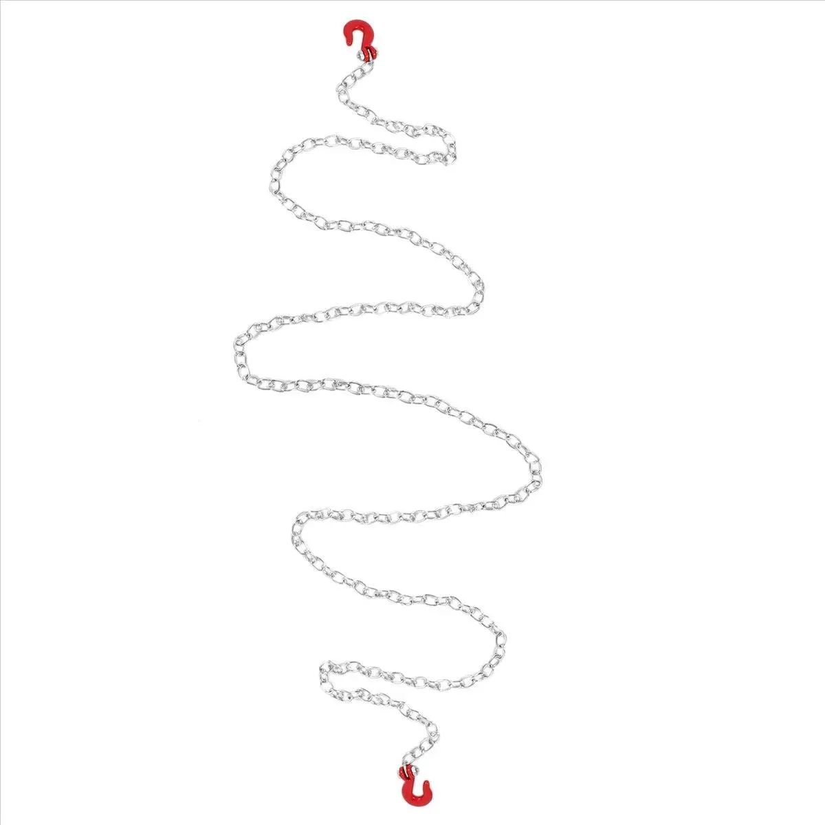 1:10 RC Crawler Accessories Tow Chain with Trailer Hook for Axial SCX10 90046 TAMIYA CC01 RC4WD D90 D110 TF2 RC Climbing Car