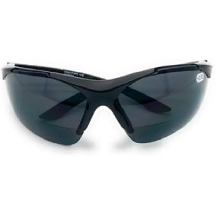 Unisex Sport Wrap-Around Bifocal Sunglasses, Half-Rim Sun Readers with Built-In Magnification for Driving, Beach, Lightweight, Outdoor Wear, Sports Outdoor Sunglasses