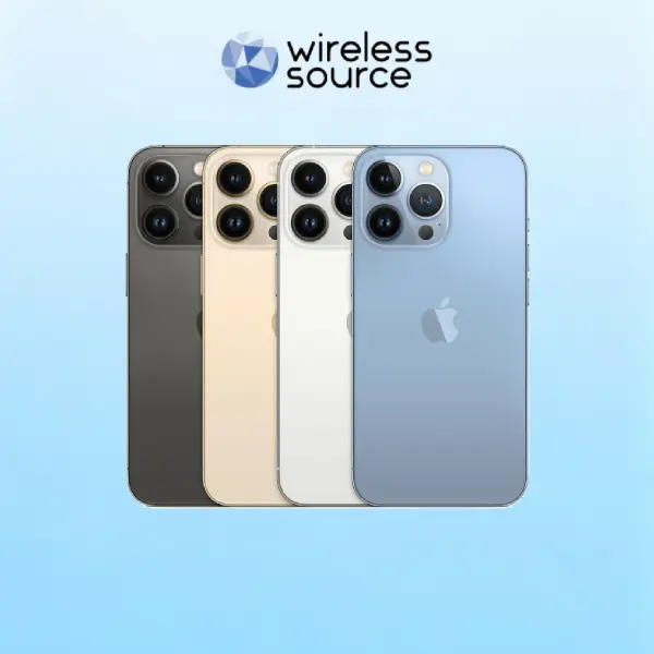 Refurbished iPhone 13 Pro (Unlocked)-Acceptable Condition with 1 Year Warranty  A2483