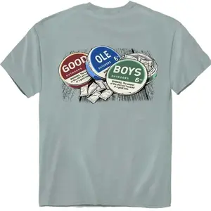 Good Ole Boys Buzz Pouches Tee, Local boy graphic T-shirt. Unisex cotton crewneck, casual streetwear gift for men & women.