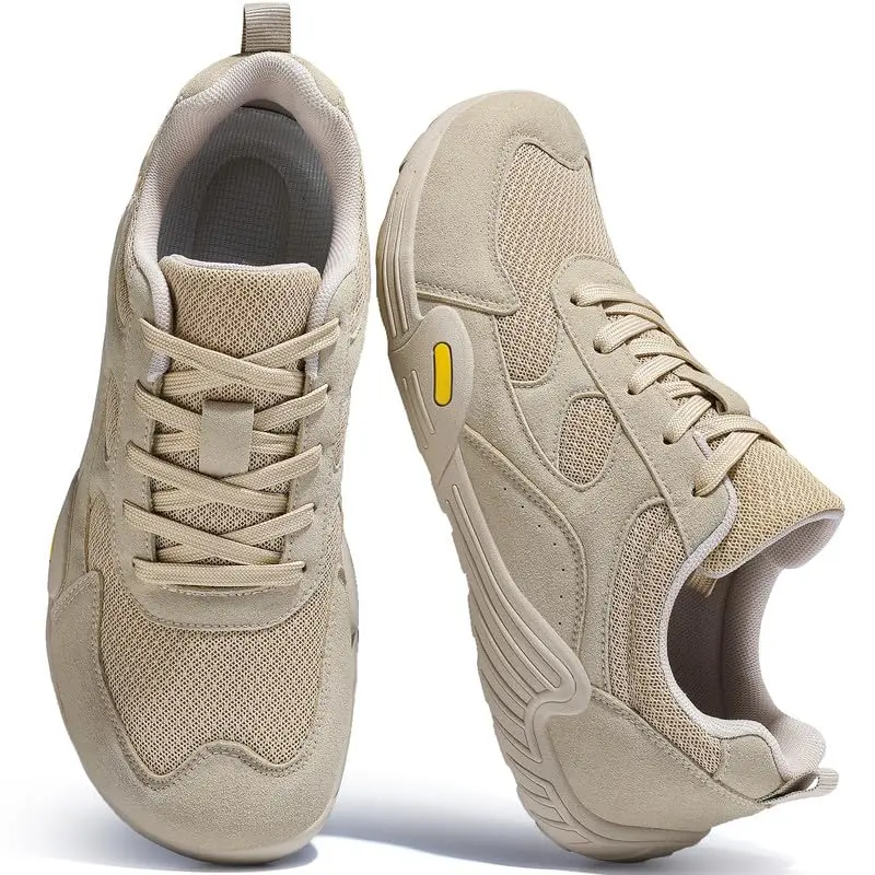 Barefoot Shoes Men Cross Trainer Sneakers Wide Toe Box Minimalist Training Shoes Zero Drop Tennis Ground Feel for Gym Workout Lifting Trail Running Outdoor Hiking Climbing Work Walking Travel Sports