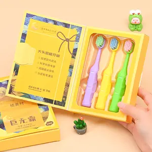 Children's toothbrushes, cartoon toothbrushes, soft-bristle children's toothbrushes,Suitable for children aged 3-12.