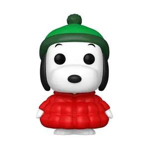 Funko Pop! Snoopy in Red Coat #1681 Specialty Series Peanuts W/ Protector