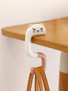 1pc, Handbag Hanger, Purse Hooks Holder For Tables Desktop, Portable Handbag Hangers Purse Hooks For Women Bags Hanging On Desktop In The Cafe Shop Or Library, Compact