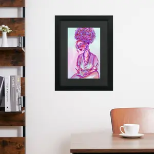 Cotton Candy Series Black Girl Art