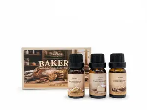 Essénca Essential Oil Gift Set Collection | 3 Pack Fragrance Oil set Scented Premium Essential Oil Multi Pack - Long-lasting  for Home&Car，10ml Bottles Setf for DIffusers，Set, 10 ML Bottles Set For Home Care, Fragrance, Humidifiers & Aromatherapy