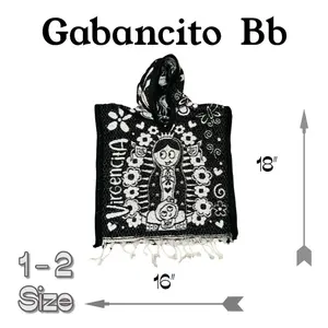 Gabancito Bb 1-2 Shawl Gabancito extra small warm cold water different colors 18" x 16" Size 1-2