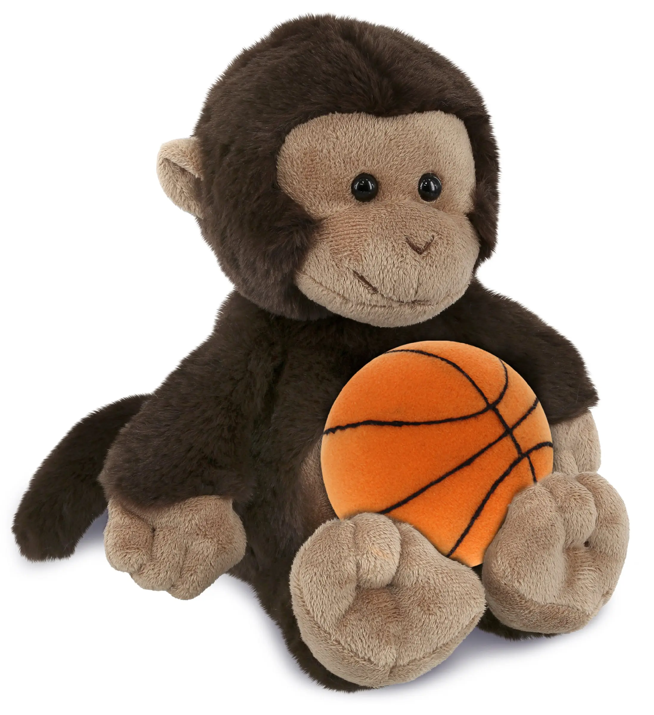 PLUSH BASKETBALL - SUPER-SOFT PLUSH - MONKEY 9"