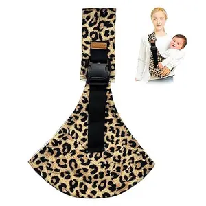 Adjustable Baby Sling Carrier, 3 In 1 Breathable Hip Seat Carrier, Lightweight Hands Free Baby Wrap For Newborn To Toddler, Soft Skin-Friendly Baby Carrier For Travel Shopping Outdoor