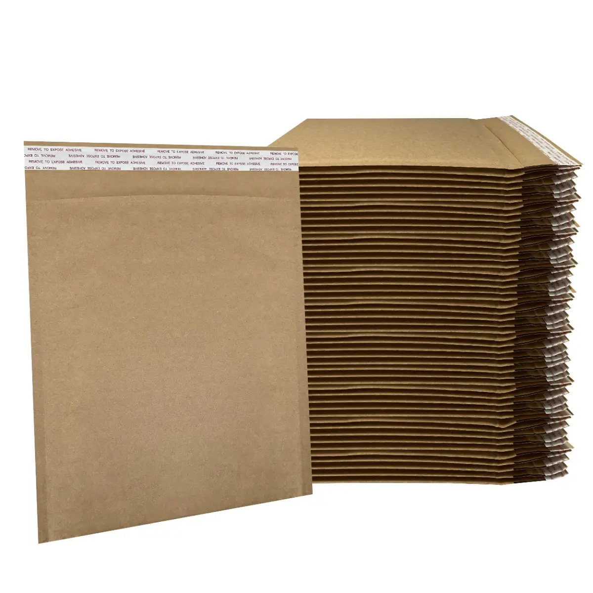 UOFFICE Honeycomb Kraft Paper Secure Mailers, 50-Count #7 14.25"x19" Padded Envelopes for Ecommerce Users, Self-Seal Closure, Opaque Exterior, Eco-Friendly Recyclable for Commercial Mailing