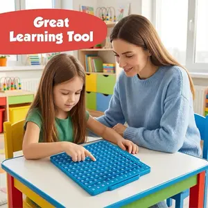 Torlam Math Board, Multiplication Game Board, 12x12 Math Manipulatives Game Board Multiplication,Division, Addition, Subtraction Games Toys for Kids, 1st, 2nd, 3rd, 4th, 5th, 6th Grade