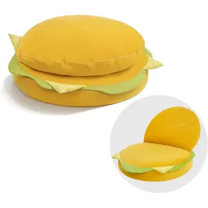 Sofa Gift 02 - Hamburger Shaped Floor Sofa Couch
