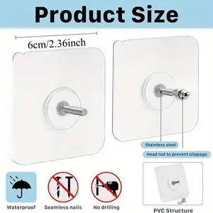 Punching hooks, Self Adhesive Hooks, traceless screws, patches, traceless nails, wall nails, nail free stickers, hanging racks, adhesive style traceless stickers, photo frame stickers