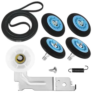 Dryer Repair Kit Replacement for Drum Roller 6602-001655/5ph2337 Dryer Belt, Idler Pulley fits