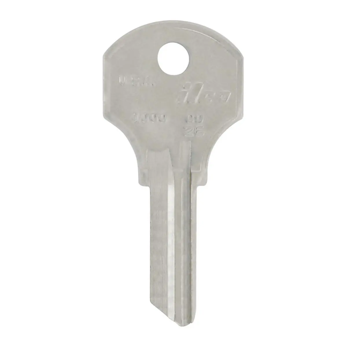 KeyKrafter High Quality Brass Universal Key Blank - 154 CO26 Single Sided, House/Office Use, Traditional EZ Number, Reliability & Durability, Pack of 4