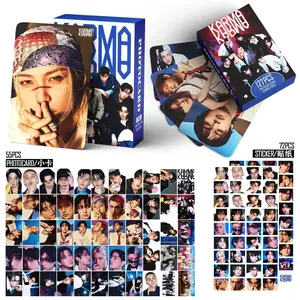 127pcs New Album KARMA HOP Photo Card Photocards Stickers Kpop Merch Lomo Cards Set Fans Collection Cards Gift