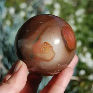SALE was 54 | 2.75in 432g Polychrome Jasper Crystal Sphere