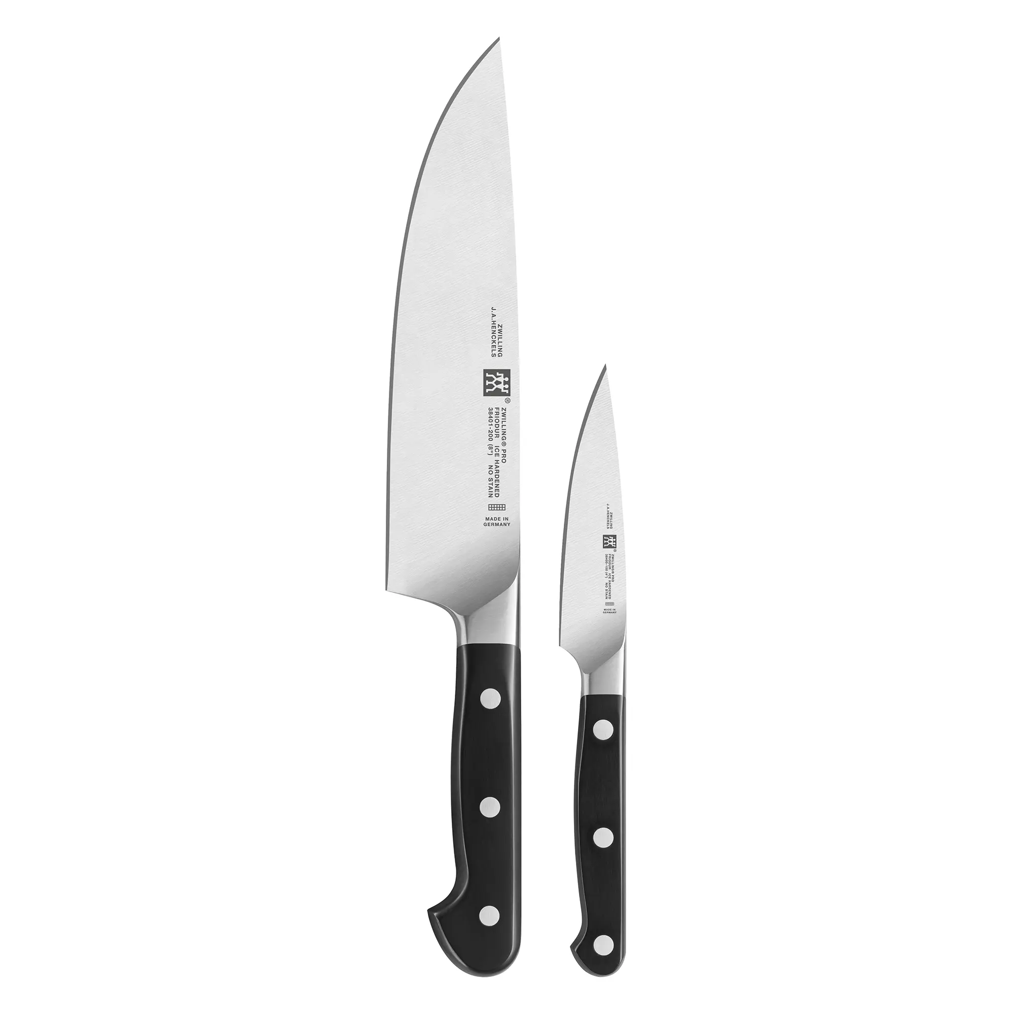 ZWILLING Pro 2-pc Chef's Knife Set, German-made Kitchen Knives