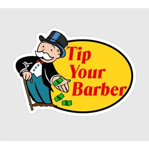 Tip Your Barber Sticker