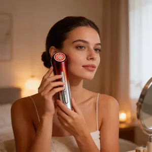 Rechargeable Microcurrent Facial Beauty Device - Skin Firming & Facial Sculpting Tool with Rechargeable Battery, USB-Charging Portable for Face & Neck, All Skin Types, Ideal Gift for Adult Women, Single Item