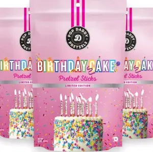 8 pack- Pop Daddy Limited Edition Birthday Cake  Snack Dessert Sweet