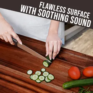30" Acacia Wood Noodle Board Stove Top Cover, Cutting and Charcuterie Board Plus More