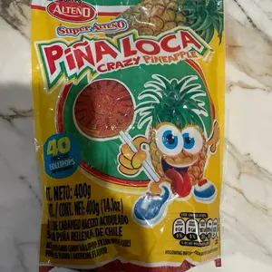 Pina loca SPICY  lollipop crazy pineapple