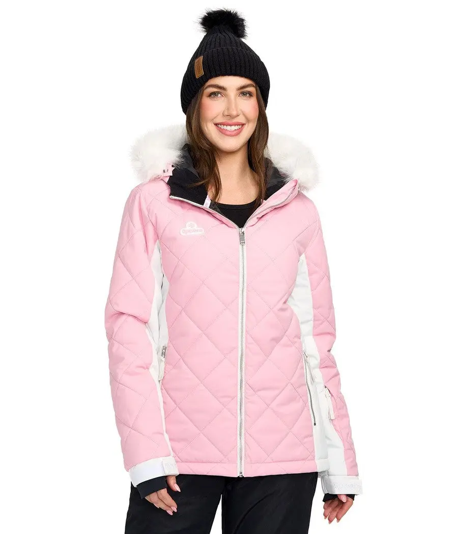 Women's Powder Pink Snowboard Jacket Women's Powder Pink Snowboard Jacket