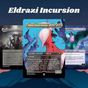 Proxy 100+ Card Commander Deck Eldrazi Incursion Theme Modern Horizons Inspired WUBRG Color Build Complete Magic Style EDH Precon Ready to Play Deck Perfect Gift for Card Players and Collectors