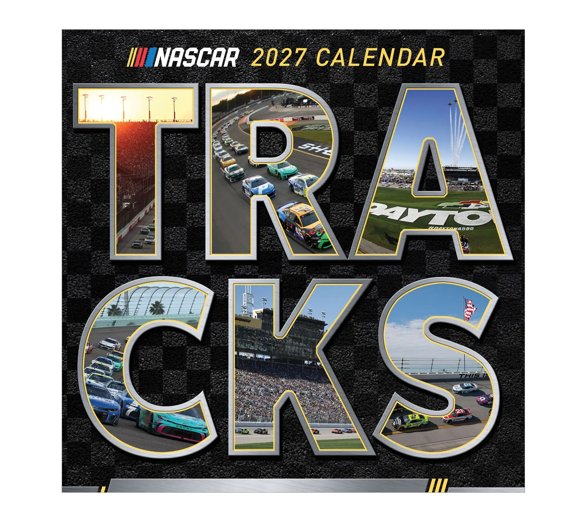 TF Publishing 2027 Nascar Tracks Wall Calendar