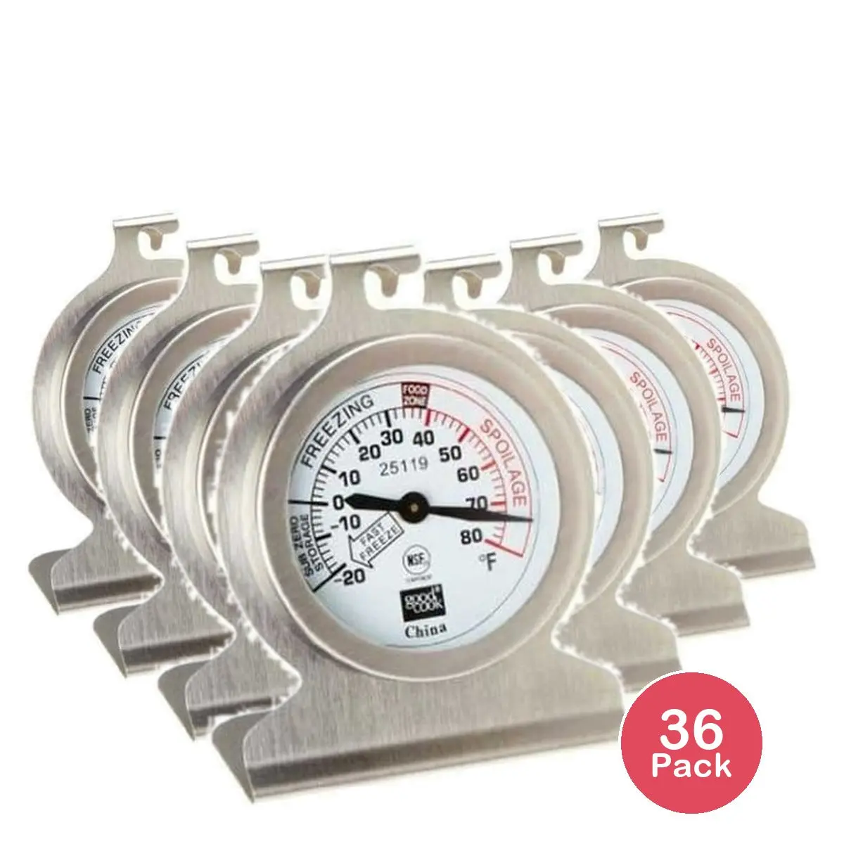 Goodcook Refrigerator Thermometer (Pack of 36)
