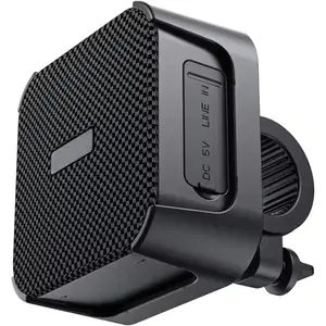 Bike Bluetooth Speaker Portable IPX7 Waterproof with Handlebar Mount Built-in Mic for Motorcycle Riding & Electric Scooters Audio Device Durable Rechargeable Wireless