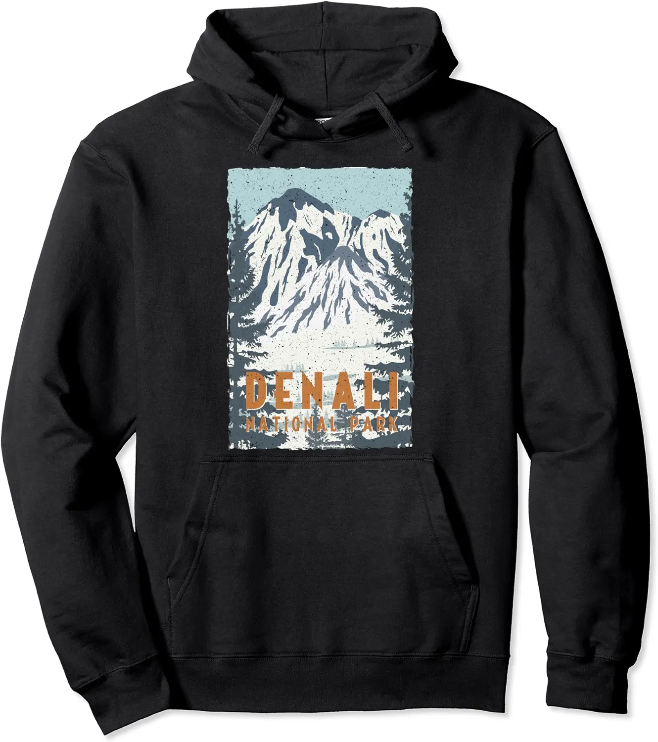 Denali National Park Alaska Tee Alaskan Wildlife Vacation Pullover Hoodie - Elizabethmc Shop 84B0B86KHYV2