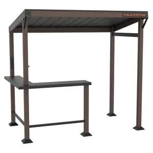 5’ x 8’ Bar and Griddle Pavilion