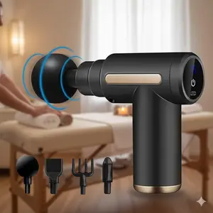 Professional Deep Tissue Massage Gun: High-Torque Portable Muscle Relaxation, Ergonomic Neck & Back Massager for Home Fitness Therapy, Health Gift Set, Portable Muscle Massagers