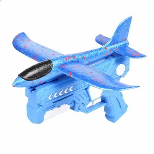 9.45'' Foam Glider Plane Toy for Boys, Flying Toys Birthday Gifts for Boys Girls Ages 4-12, Fun Outdoor Play Equipment