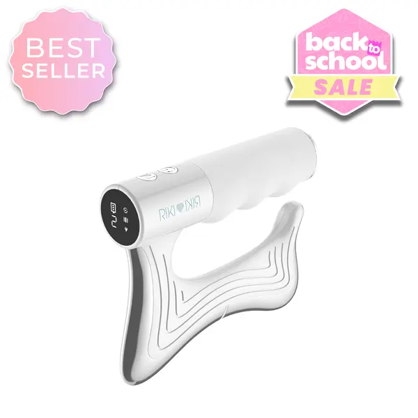 RIKI Sculptor Full Body Contouring Device with Heat Therapy EMS High-Frequency Vibration & Gua Sha Massage for Muscle Relief and Deep Tissue Stimulation