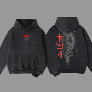 ZagonStore Vintage Obito Uchiha - Naruto #3 Hoodie T-Shirt, Vintage Anime Tee, Streetwear Essentials, Dark Aesthetic Clothing, Outfit Aesthetic