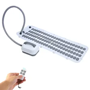 XIOTURI Portable Spa Bubble Bath Massager, Spa Waterproof Non-Slip Mat with Suction Cup Bottom, Remote Control & Pillow