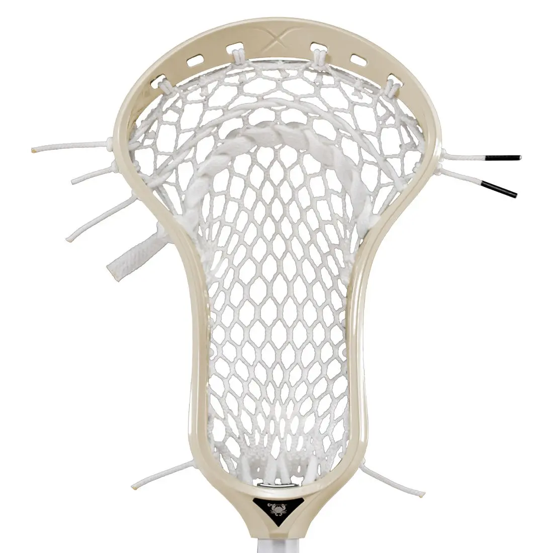 ECD Weapon X 2.0 Strung Lacrosse Head - Offense-Focused Design with Soft Flex, Strategic Flex Points, Perfect Scoop for Lacrosse Offense Play
